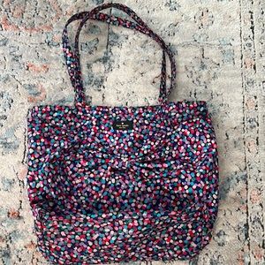 Kate Spade Multi-Color Nylon Tote with Bow